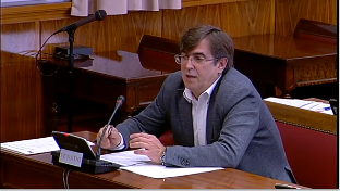 Francesc Antich en Comision de Medio Ambiente abril 2017