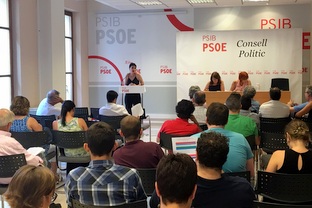 Silvia Cano darrer Consell Polític FSM