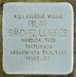 Placa Pilar Sánchez Llabrés